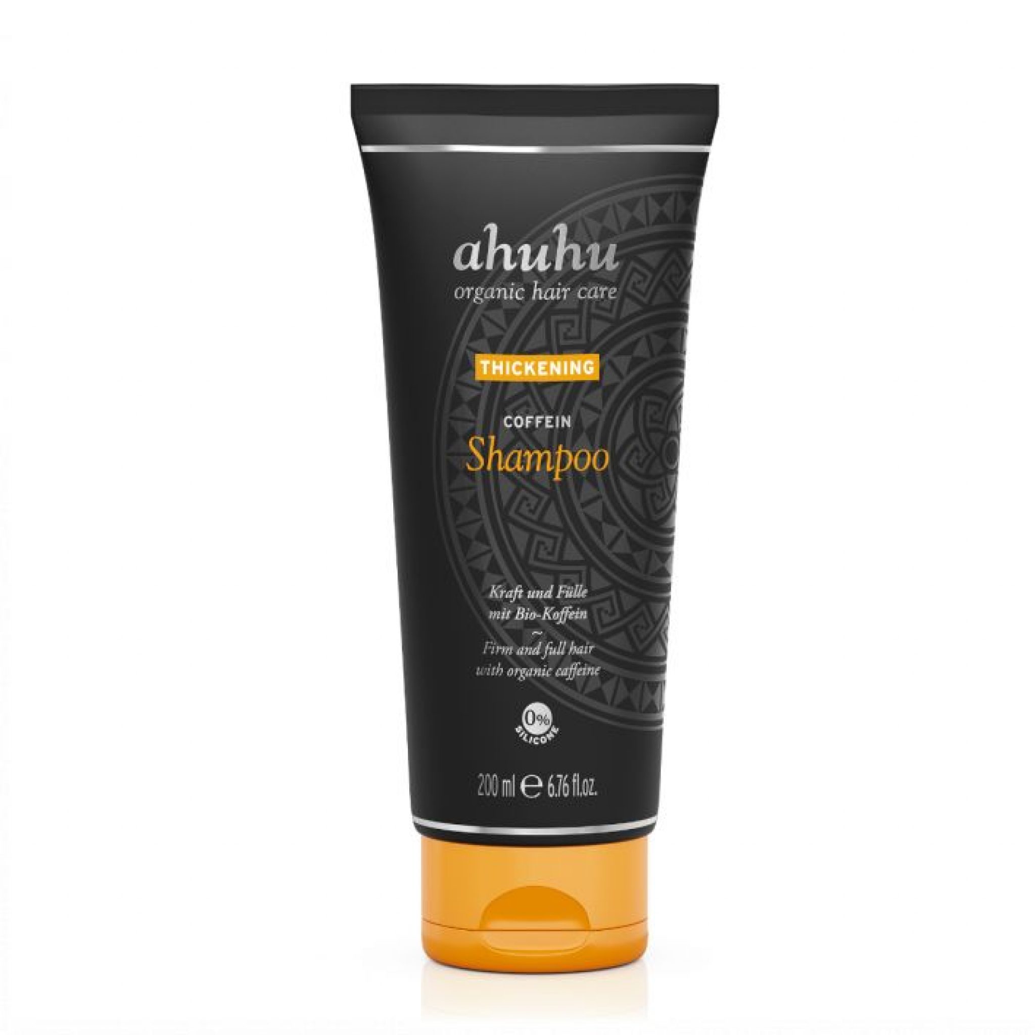 ahuhu_Bio-Haarpflege Koffein thickening Shampoo_bewertung